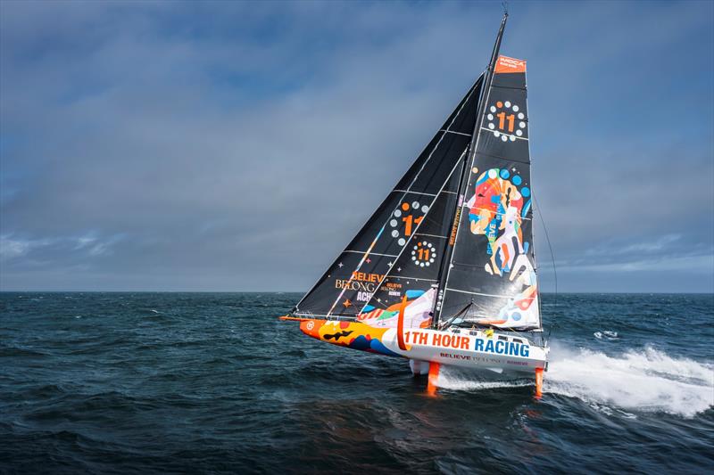 Team Francesca Clapcich - The Ocean Race Atlantic photo copyright Julien Champolion / polaRYSE / 11th Hour Racing / The Ocean Race taken at  and featuring the IMOCA class