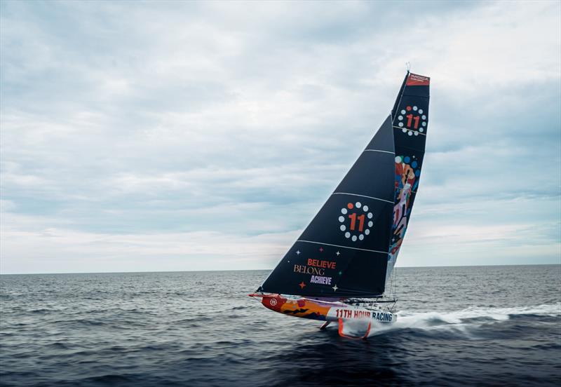 Francesca Clapcich Racing powered by 11th Hour Racing photo copyright Julien Champolion / polaRYSE / 11th Hour Racing / The Ocean Race taken at  and featuring the IMOCA class