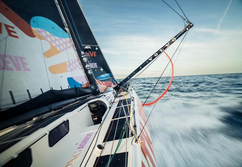 Team Francesca Clapcich Powered by 11th Hour Racing in The Ocean Race Atlantic - Day 6 - photo © Julien Champolion / polaRYSE / 11th Hour Racing / The Ocean Race