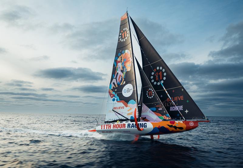 Team Francesca Clapcich Powered by 11th Hour Racing in The Ocean Race Atlantic - Day 7 - photo © Julien Champolion / polaRYSE / 11th Hour Racing / The Ocean Race