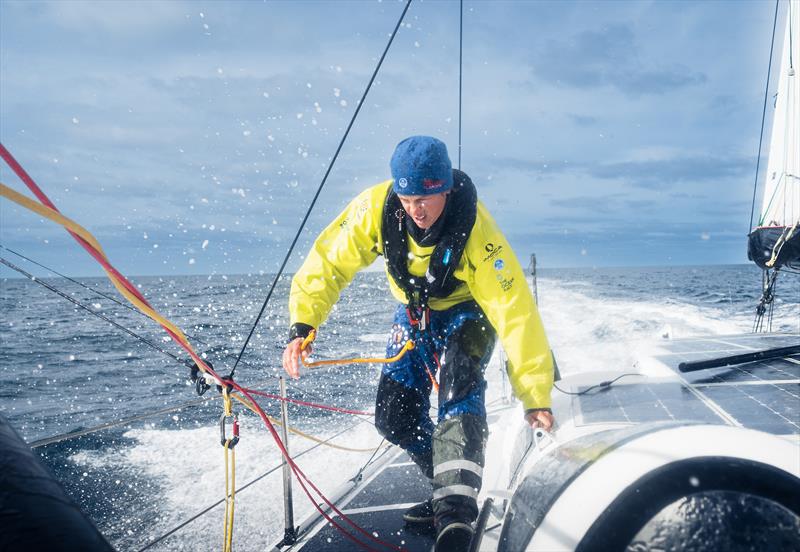Team Francesca Clapcich Powered by 11th Hour Racing in The Ocean Race Atlantic - Day 7 - photo © Julien Champolion / polaRYSE / 11th Hour Racing / The Ocean Race