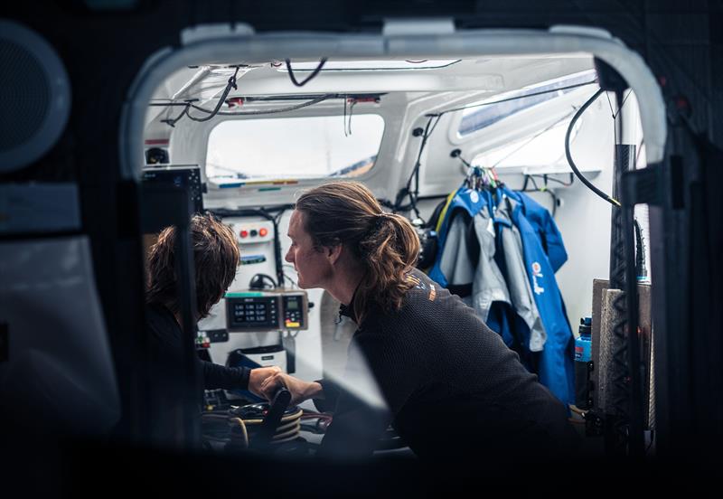 Team Francesca Clapcich Powered by 11th Hour Racing in The Ocean Race Atlantic - Day 8 - photo © Julien Champolion / polaRYSE / 11th Hour Racing / The Ocean Race