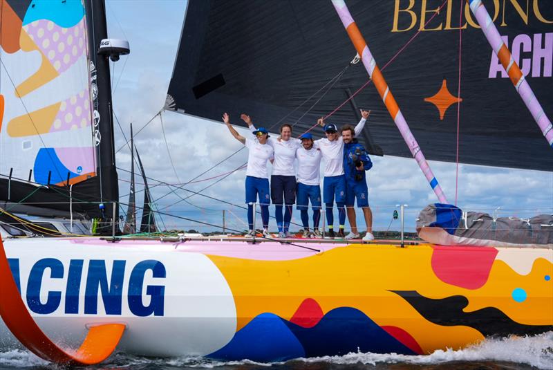 Team Francesca Clapcich Powered by 11th Hour Racing finishes 2nd in The Ocean Race Atlantic - photo © Maud Helfgott | polaRYSE | 11th Hour Racing