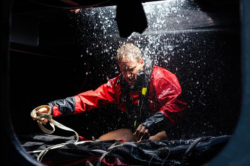 The Ocean Race Atlantic, on board MSIG Europe photo copyright Georgia Schofield / MSIG Europe / The Ocean Race taken at  and featuring the IMOCA class