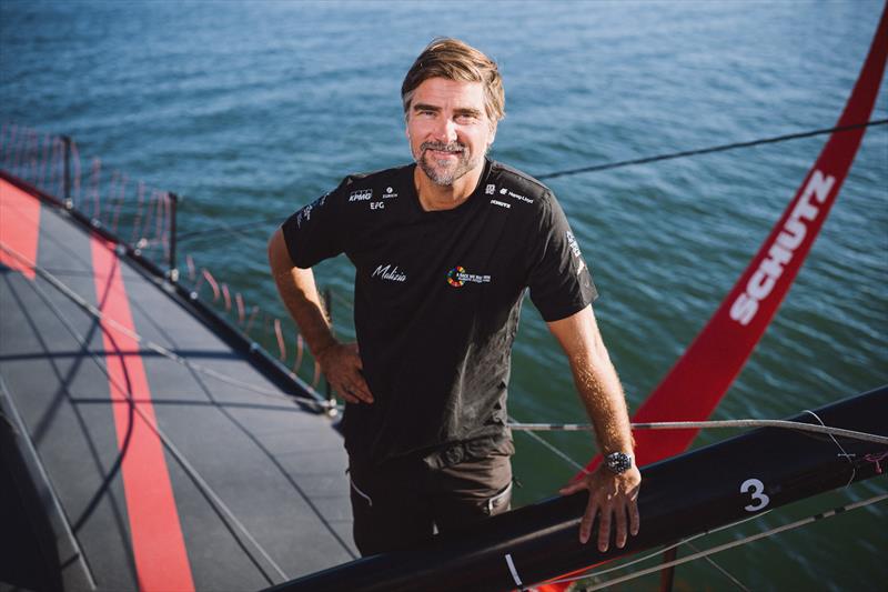 Boris Herrmann, skipper of Malizia 4 - photo © Jean-Louis Carli / IMOCA