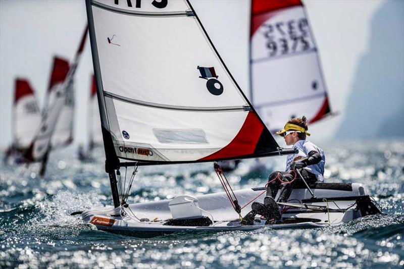 O'pen Bic Worlds at Lake Garda day 1 - photo © Jacopo Salvi