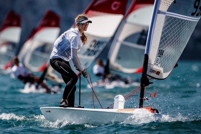 O'pen Bic Worlds at Lake Garda day 1 photo copyright Jacopo Salvi taken at Circolo Vela Arco and featuring the  class