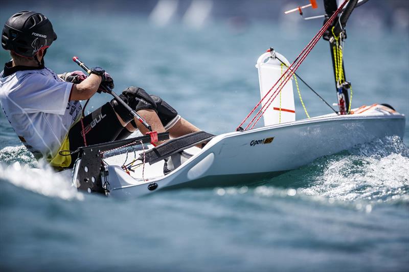 O'pen Bic Worlds at Lake Garda day 2 photo copyright Jacopo Salvi taken at Circolo Vela Arco and featuring the  class