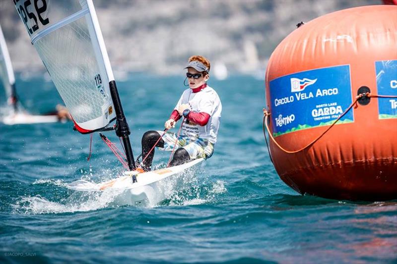 O'pen Bic Worlds at Lake Garda day 4 photo copyright Jacopo Salvi taken at Circolo Vela Arco and featuring the  class