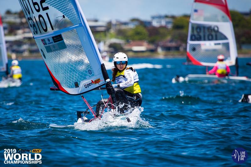 O'Pen Bic World Championships. Manly Sailing Club, New Zealand. Sunday 30 December photo copyright Suellen Davies taken at Manly Sailing Club and featuring the  class