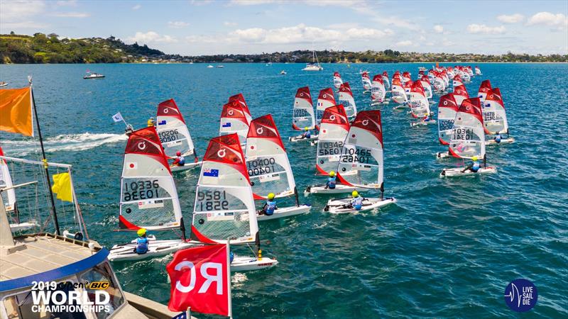 O'Pen Bic World Championships. Manly Sailing Club, New Zealand. Sunday 30 December. - photo © Suellen Davies