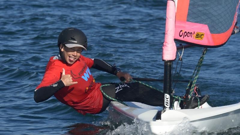 2019 O'pen BIC North American “Un-Regatta” photo copyright Charles Dasher taken at Mission Bay Yacht Club and featuring the  class