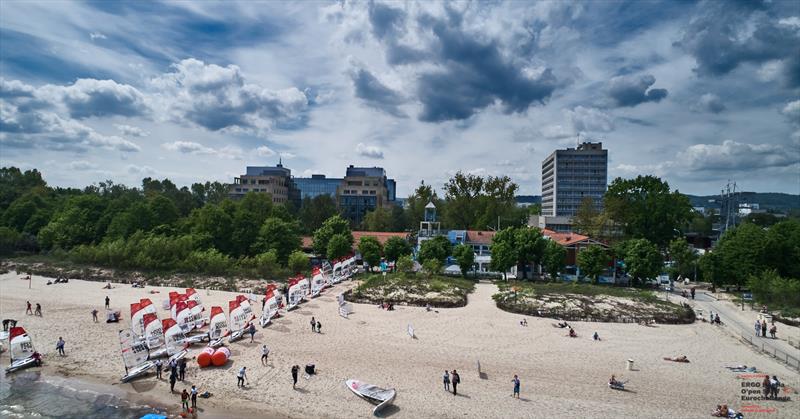 2019 O'Pen Bic EuroChallenge photo copyright Robert Hajduk taken at Sopot Sailing Club and featuring the  class