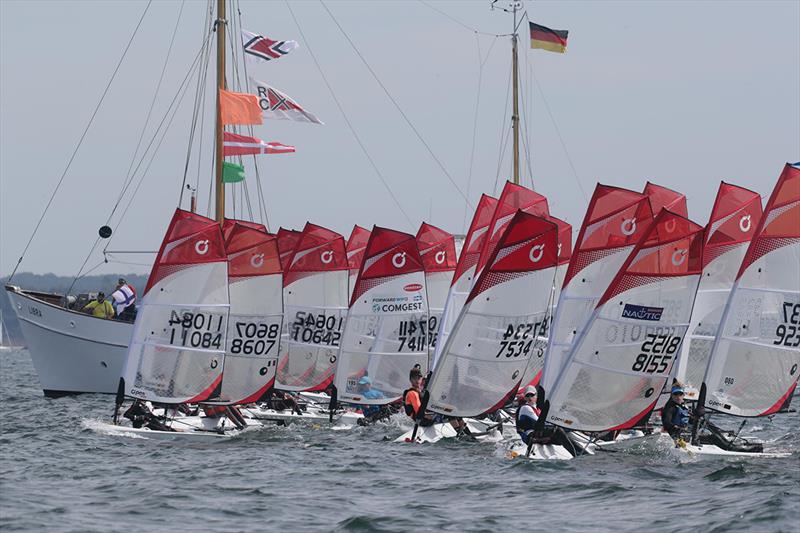 O'pen Skiff European Championships 2019 photo copyright Jean-Marc Favre taken at  and featuring the O'pen Skiff class