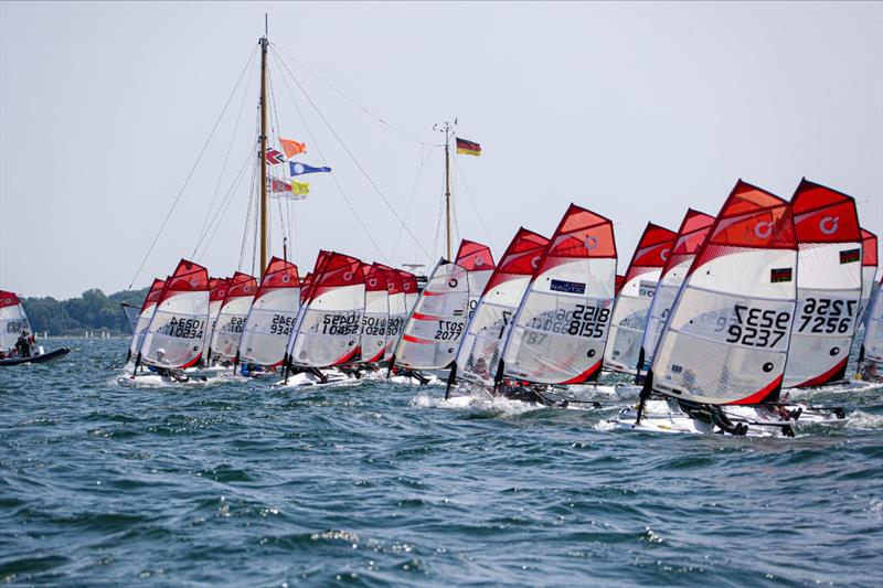 O'pen Skiff European Championships 2019 photo copyright Jean Marc Favre taken at  and featuring the O'pen Skiff class