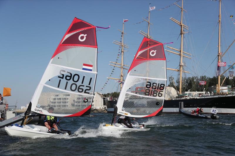 O'pen Skiff European Championships 2019 photo copyright Jean Marc Favre taken at  and featuring the O'pen Skiff class