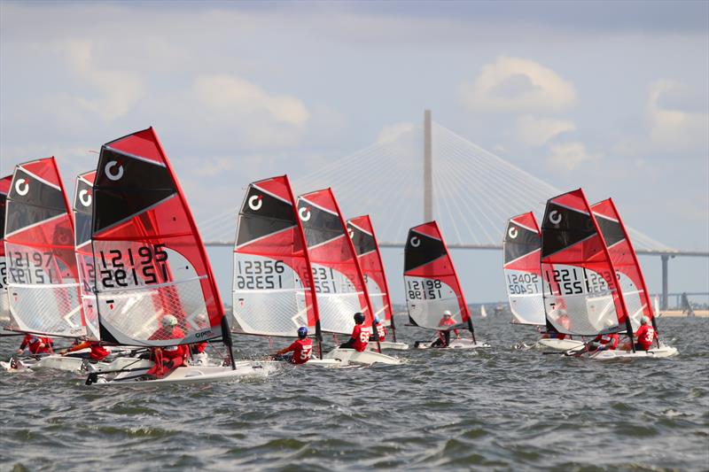 O'pen Skiff North American “Un-Regatta” at James Island Yacht Club, Charleston, SC photo copyright Tauri Duer taken at James Island Yacht Club and featuring the O'pen Skiff class