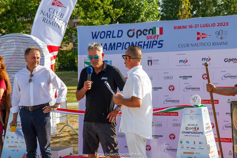 O'pen Skiff World Championship at Rimini Opening Ceremony - photo © Elena Giolai / OpenSkiff Italia
