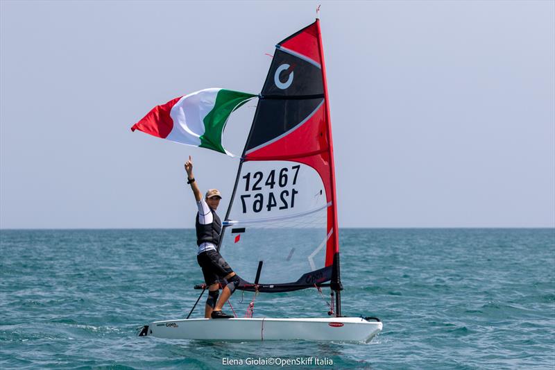 O'pen Skiff World Championship at Rimini photo copyright Elena Giolai / OpenSkiff Italia taken at Club Nautico Rimini and featuring the O'pen Skiff class