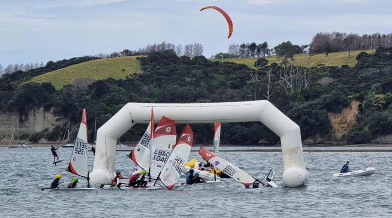 Manly O'pen Skiff Regattapalooza 2024 photo copyright Kelly Peters / Manly Sailing Club taken at  and featuring the O'pen Skiff class