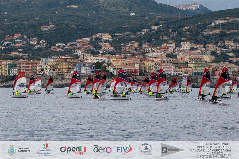 2025 National Openskiff and RS Aero Regatta - Day 2 photo copyright Elena Giolai taken at  and featuring the O'pen Skiff class