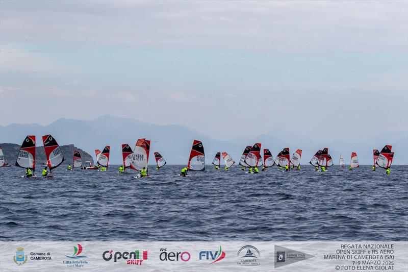 2025 National Openskiff and RS Aero Regatta - Day 2 photo copyright Elena Giolai taken at  and featuring the O'pen Skiff class