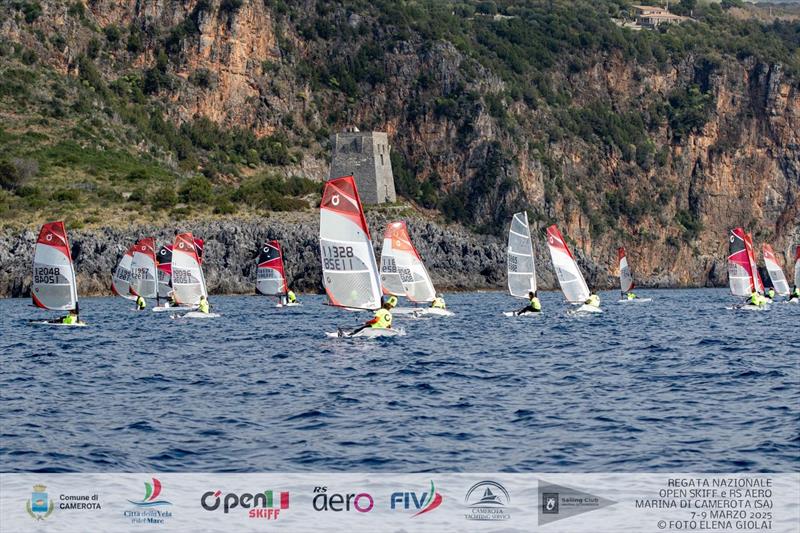 2025 National Openskiff and RS Aero Regatta photo copyright Elena Giolai taken at  and featuring the O'pen Skiff class