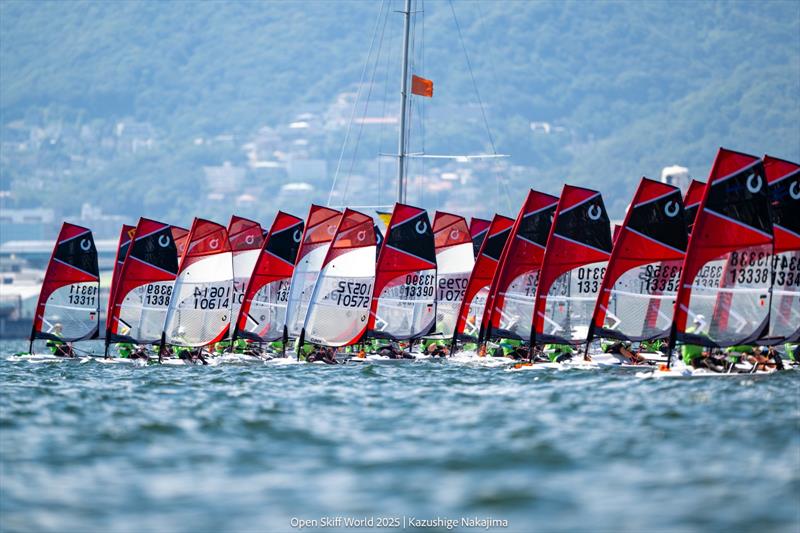 O'pen Skiff World Championship at Nishinomiya photo copyright Kazushige Nakajima taken at  and featuring the O'pen Skiff class