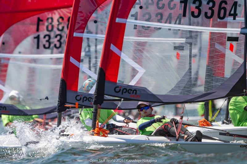 O'pen Skiff World Championship at Nishinomiya photo copyright Kazushige Nakajima taken at  and featuring the O'pen Skiff class