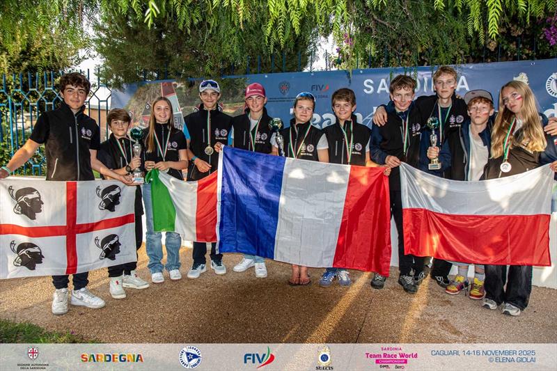 2025 O'Pen Skiff Team Race World Championships photo copyright Elena Giolai taken at  and featuring the O'pen Skiff class