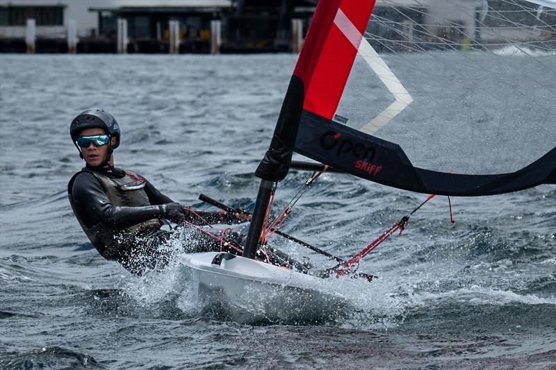 O'pen Skiff Manly Cup 2025 photo copyright Marg's Yacht Photos taken at Manly Yacht Club and featuring the O'pen Skiff class