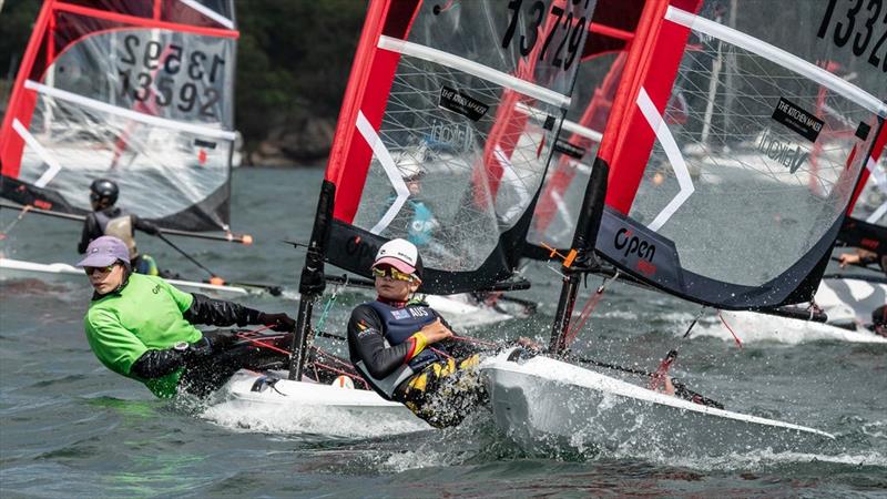 The Kitchen Maker Australian O'pen Skiff Championships photo copyright Marg’s Yacht taken at Manly Yacht Club and featuring the O'pen Skiff class