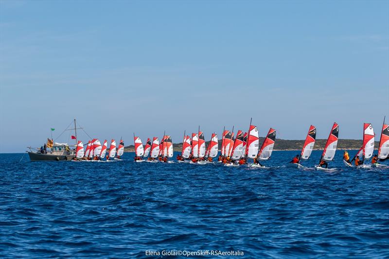 Open Skiff Eurochallenge & RS Aero Nationals day 3 - photo © Elena Giolai