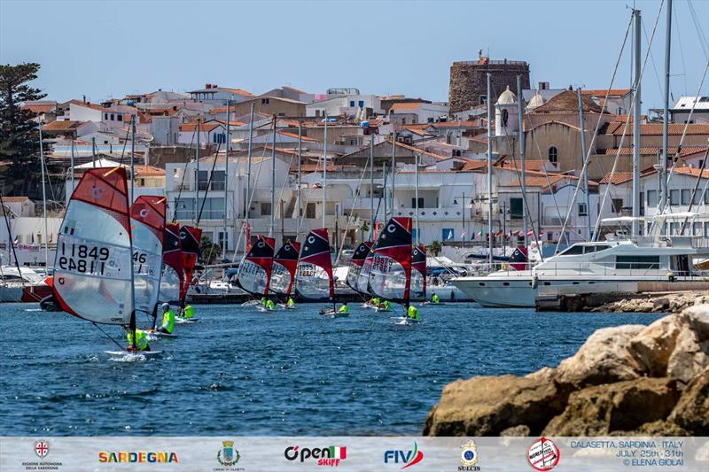 OpenSkiff World Championship 2026 in Calasetta, Italy - Day 3 - photo © Elena Giolai