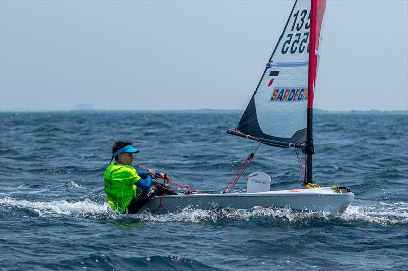 OpenSkiff World Championship 2026 in Calasetta, Italy - Day 4 photo copyright Elena Giolai taken at Lega Navale Italiana Sezione Sulcis and featuring the O'pen Skiff class
