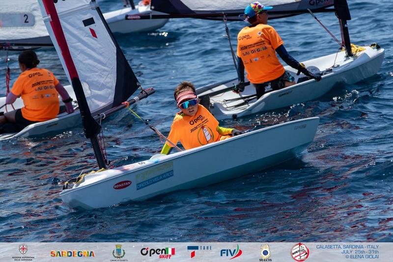 OpenSkiff World Championship 2026 in Calasetta, Italy - Day 5 photo copyright Elena Giolai taken at Lega Navale Italiana Sezione Sulcis and featuring the O'pen Skiff class