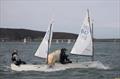 Ellie Thomas (6147) & Maddie Leary (6360) during the RYA Welsh Zone Championships © RYA Cymru Wales