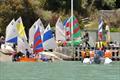 Optimist sailors at the Charteris Bay Yacht Club © Charteris Bay Yacht Club