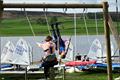 It's lovely to see kids being kids - IOCA Gill Early Summer Optimist Championships at Derwent Reservoir © Stephen Wright