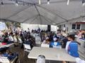 © Matias Capizzano Sailors and coaches in a brief on the first day of the TOTE Clinic © Matias Capizzano