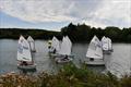 Adults in Oppies during the Ripon Sailing Club Family Weekend