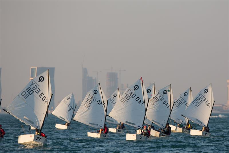1st Qatar Optimist Cup day 2 - photo © Matias Capizzano / www.capizzano.com