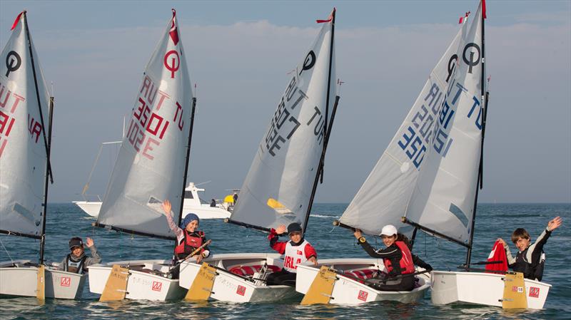 1st Qatar Optimist Cup team racing day - photo © Matias Capizzano / www.capizzano.com