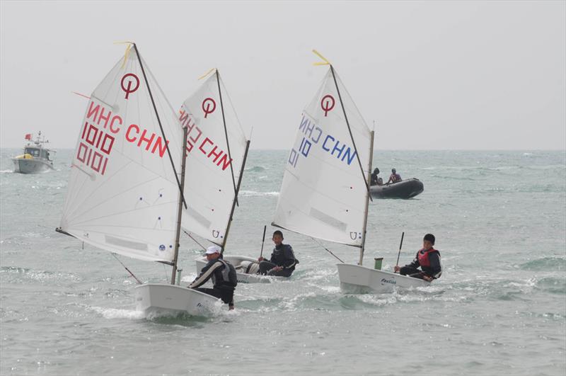 IODA Optimist Asian Team Racing Championship day 2 photo copyright Jaffar Ali taken at Bahrain Maritime Sports Association and featuring the Optimist class