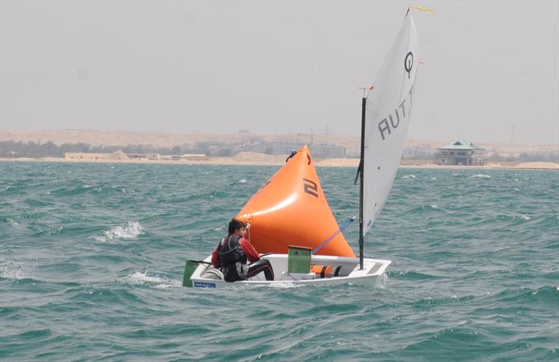 ODA Optimist Asian Championship 2014 day 1 photo copyright Jaffar Ali taken at Bahrain Maritime Sports Association and featuring the Optimist class