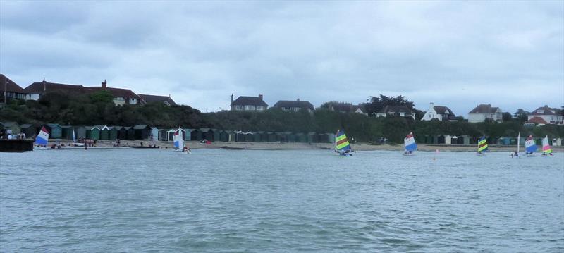 Maragaret Hydes Opi session at Hill Head photo copyright Ken Murray taken at Hill Head Sailing Club and featuring the Optimist class