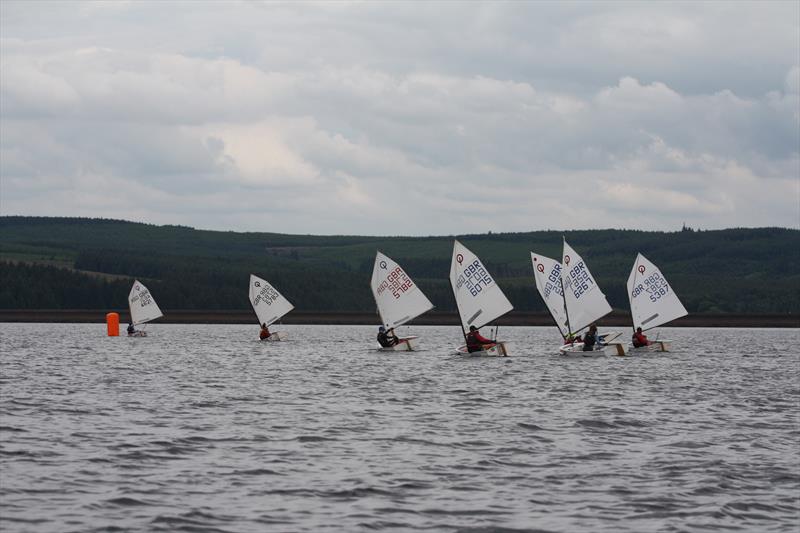 Optimist North East Area Championships at Kielder photo copyright KWSC taken at Kielder Water Sailing Club and featuring the Optimist class