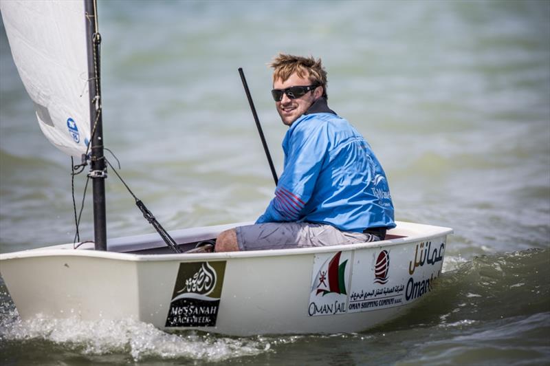 Optimist racing with Extreme 40 sailors in Muscat photo copyright Mark Lloyd / www.lloydimages.com taken at  and featuring the Optimist class