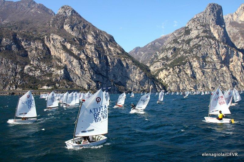 33rd Garda Optimist Meeting day 1 - photo © Elena Giolai