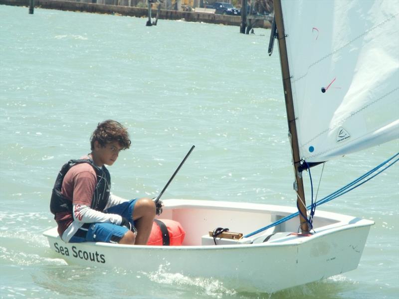 Creating international opportunities for top school-age sailors in Belize photo copyright BzSA taken at Belize Sailing Association and featuring the Optimist class